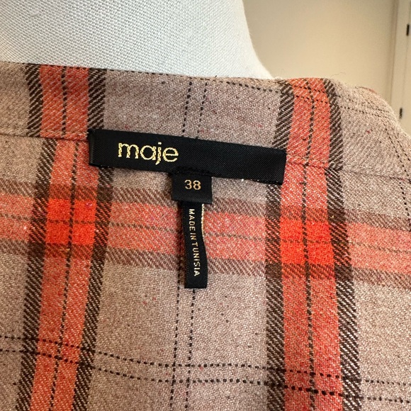 Maje Paris Plaid dress - Picture 11 of 15